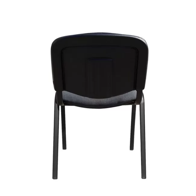 Scaune conferință Taurus TN cu tapițerie din stofă gri închis