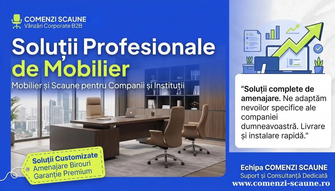 Mobilier pentru primării și instituții publice – Ghid complet de selecție și calitate