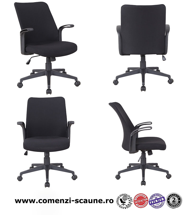 scaune-de-birou-ieftine-tapitate-cu-material-textil-sau-piele-ecologica-diverse-modele-4-bucati-negru