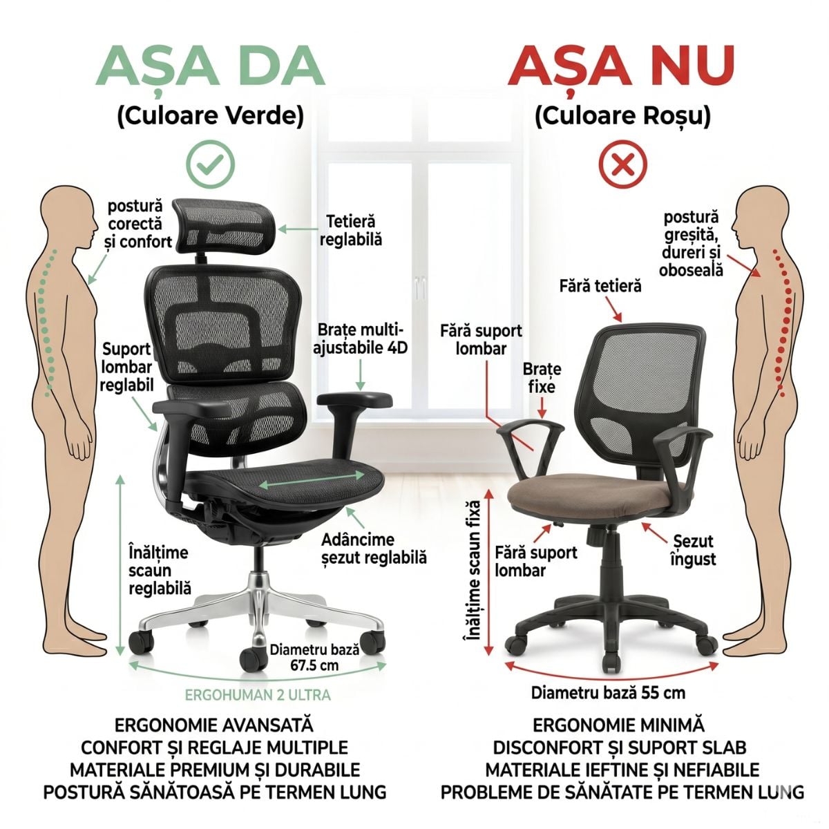 Cum alegi cel mai bun scaun de birou? Ghidul complet pentru sănătatea spatelui tău