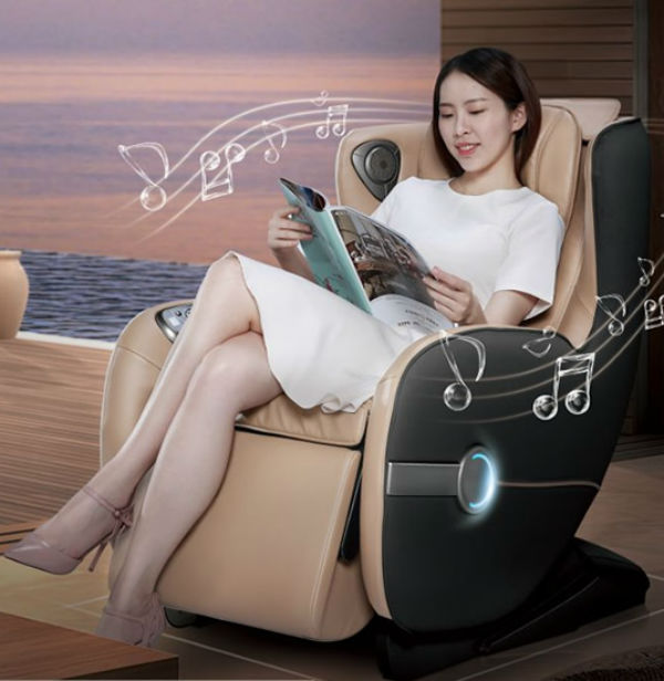 Fotoliu de masaj 3D Full Body-sistem audio
