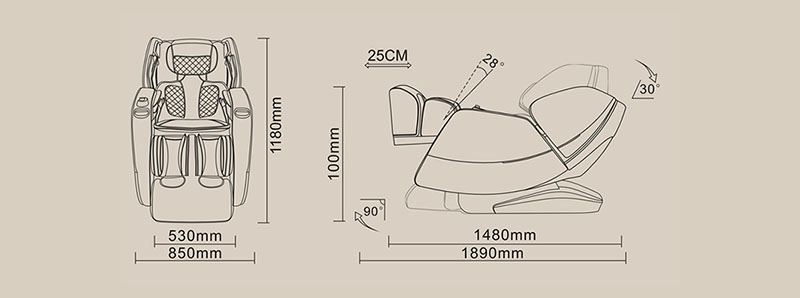 fotoliu-de-masaj-cu-joystick-3D-incalzire-la-spate-si-picioare-dimensiuni