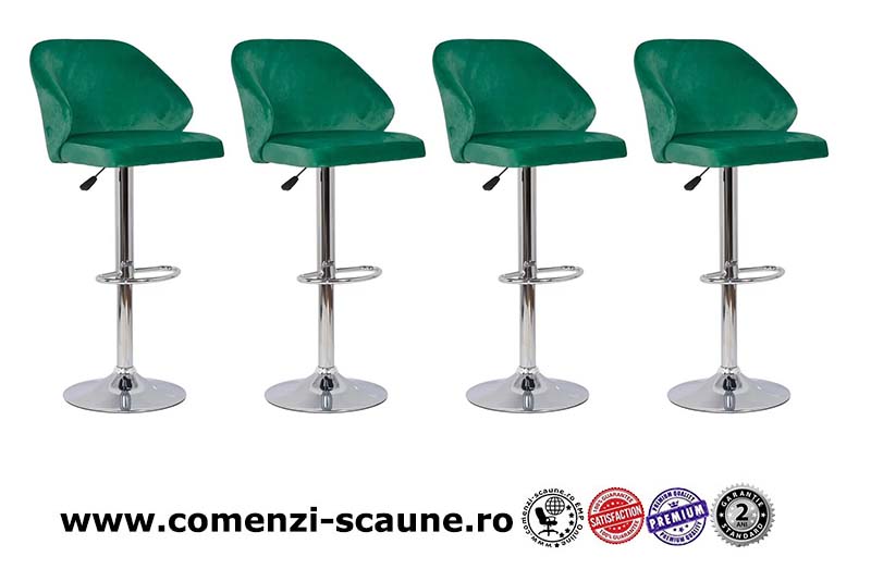 Set 2 scaune de bar si diverse evenimente ABS129-verde