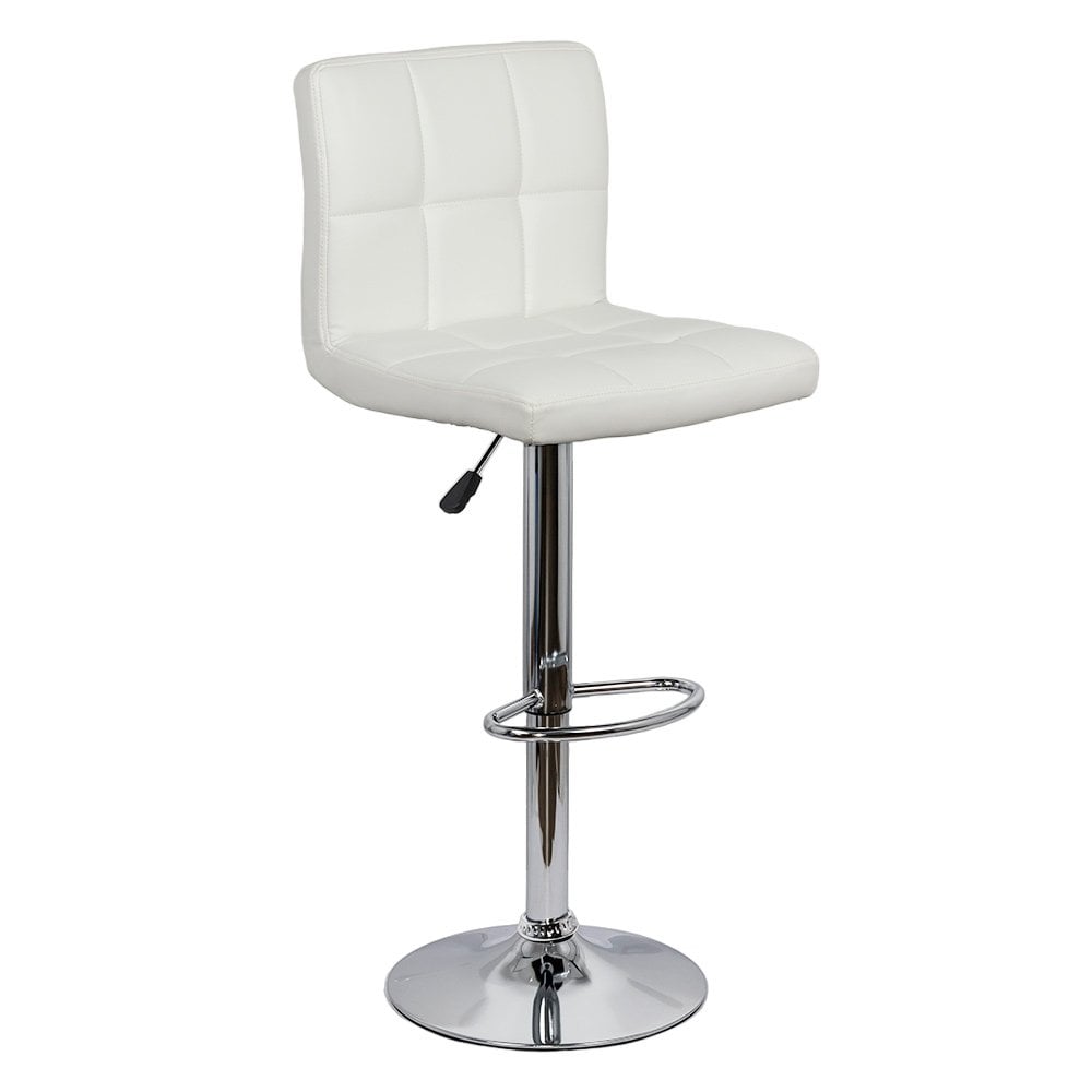 Scaune de bar moderne rotative ABS 191 alb