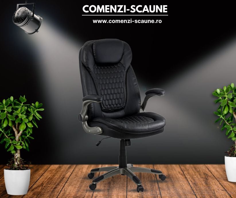 Scaun directorial cu arcuri rezistent 130 KG OFF 320 Comenzi-Scaune