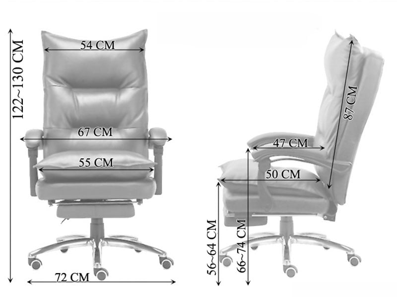 Scaun de birou comod si rezistent pe culoarea roz-OFF419-crem-1