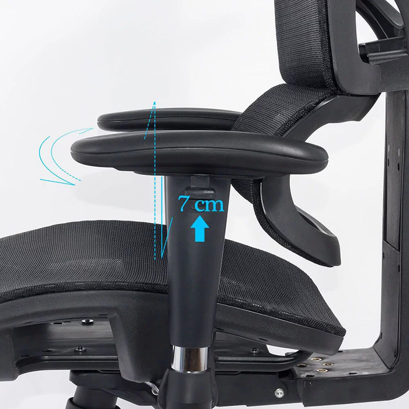 Scaune ergonomice rezistente si multifunctionale pe culoarea gri si negru-spatar