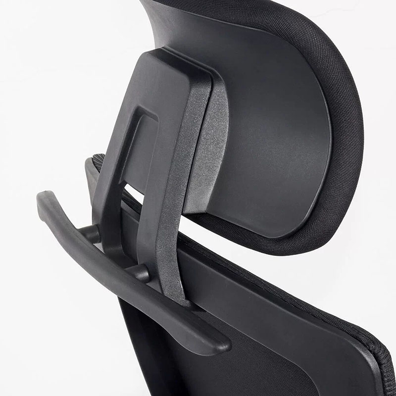 Scaun ergonomic cu brate reglabile si tetiera-negru-SYYT-9504-3