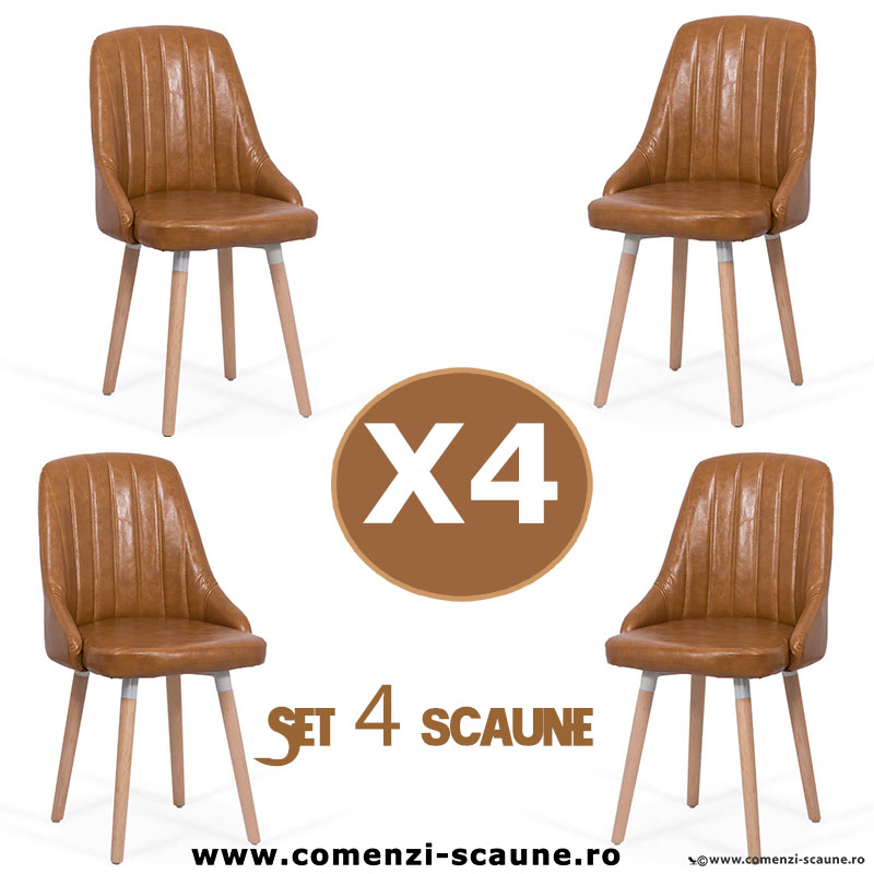 set-4-scaune-de-bucatarie-si-living-204-maro