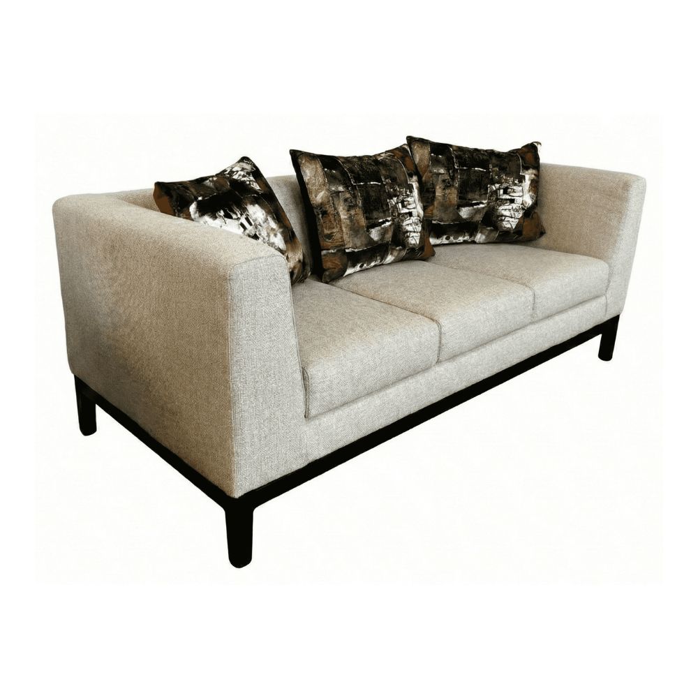 Canapea solidă cu bază metalică Notre Dame Premium 3 locuri CS 3