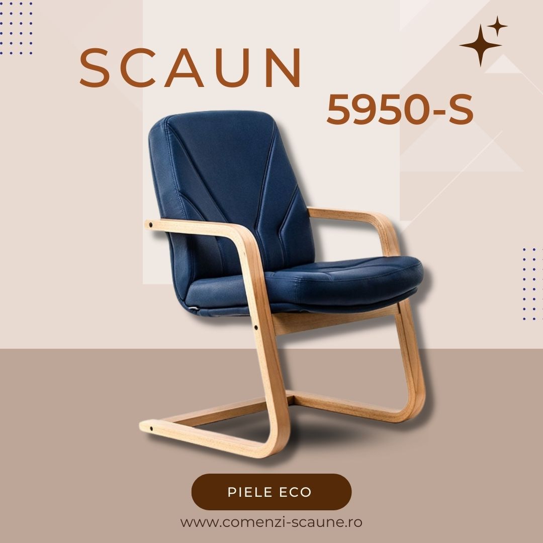 Scaun birou vizitator 5950-S prezentare