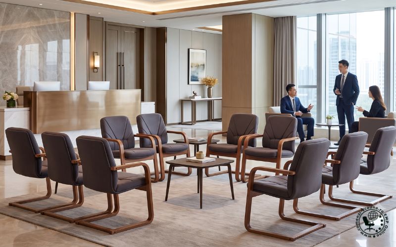 Scaune Model 5950-S conferință vizitator pentru recepții elegante