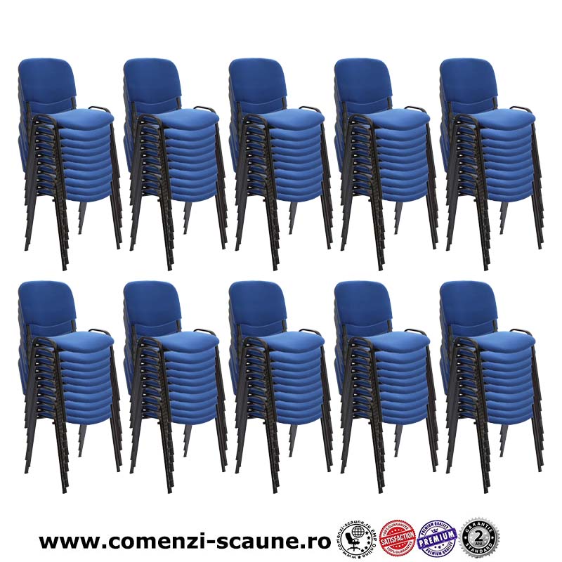 Set 100 de scaune pentru diverse evenimente-albastru C06
