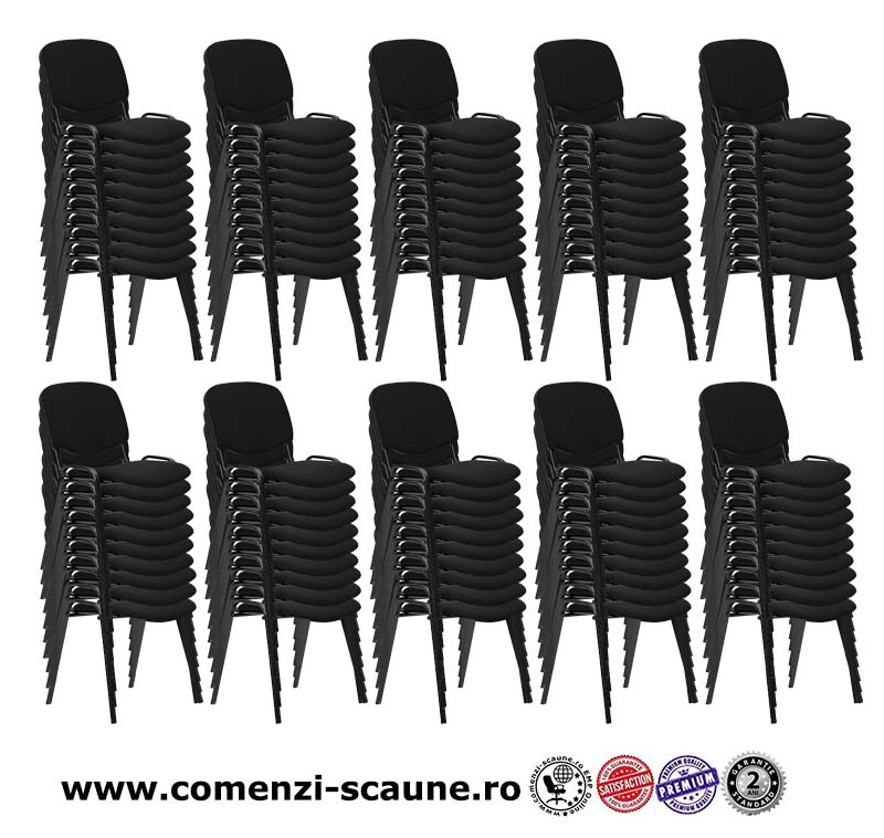 Set 100 de scaune pentru diverse evenimente-negru C11