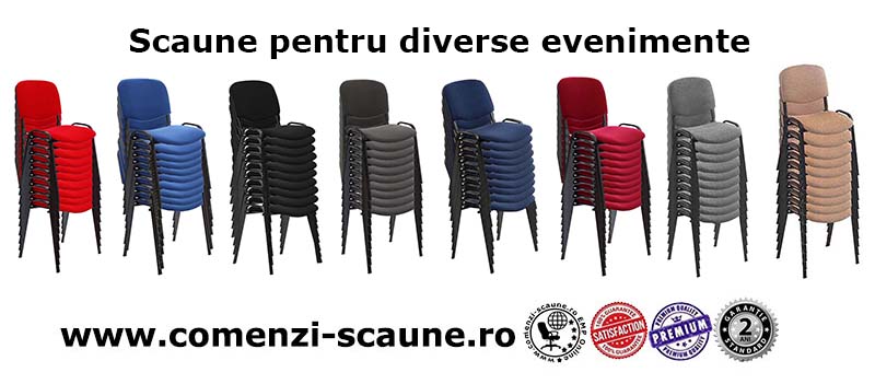 scaune pentru diverse evenimente in 8 culori