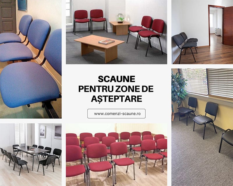 Scaune pentru diverse zone de asteptare