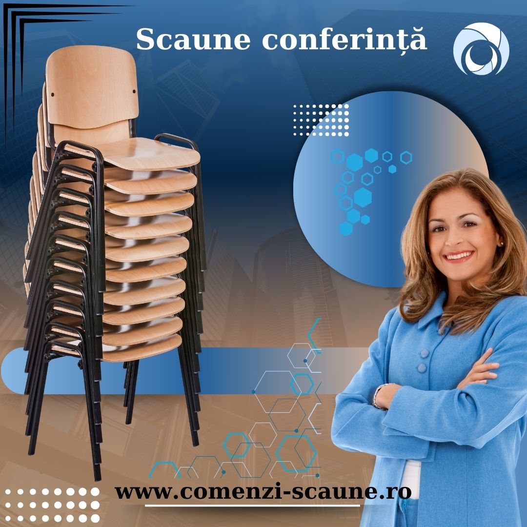 Scaune de conferință pentru diverse zone