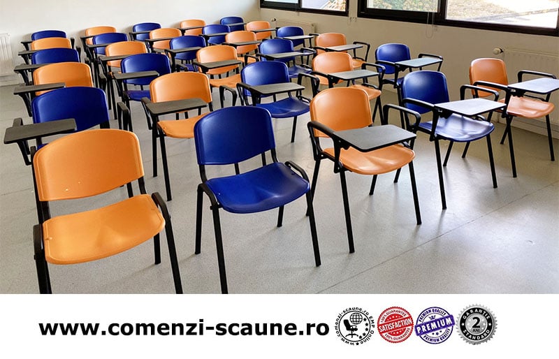 Scaune birou vizitator ISO TN Plastic Antares Romania-platic masa