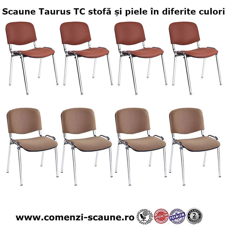 Scaune Taurus TC stofă și piele în diferite culori Antares România-8