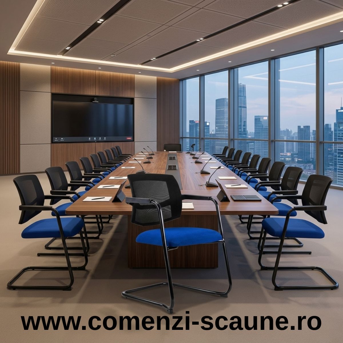 Scaune Lapel Visitor conferință – soluții moderne pentru spații de meeting