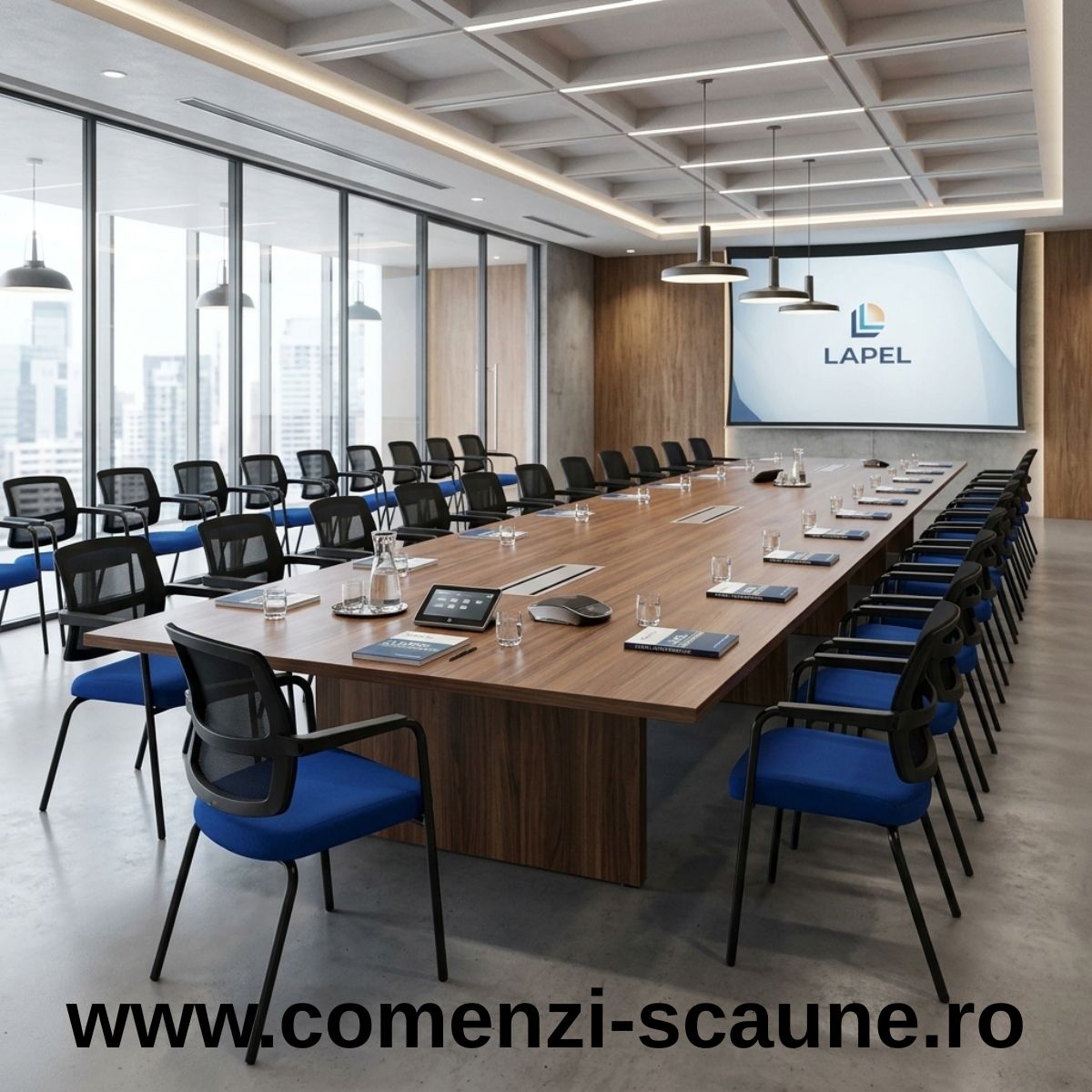 Scaune Lapel Visitor conferință – soluții moderne pentru spații office și meeting