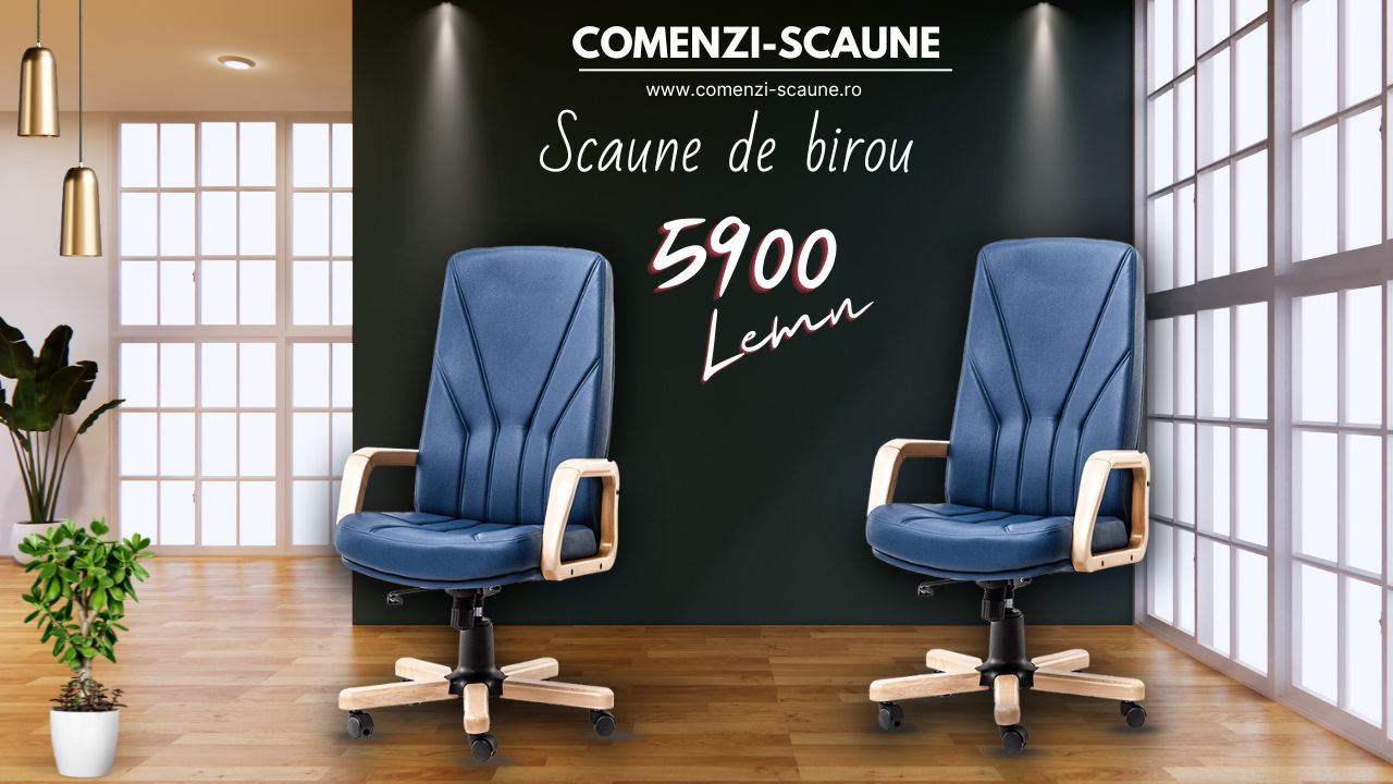 Scaun de birou 5900 prezentare eco piele