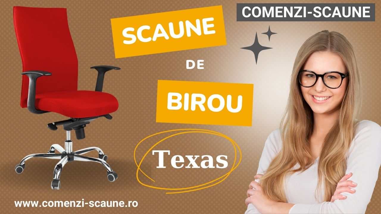 Scaun de birou Texas Prezentare Comenzi-Scaune