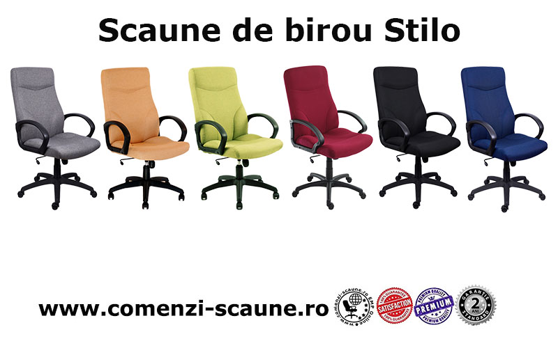 Scaun de birou Stilo Prezentare diverse culori