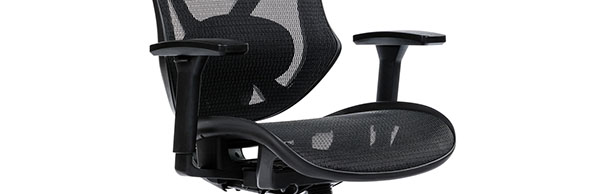 Scaun ergonomic AERO PRO flexibil și rezistent-brate reglabile