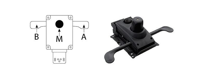 Scaun de birou Felix Sy mecanism syncron