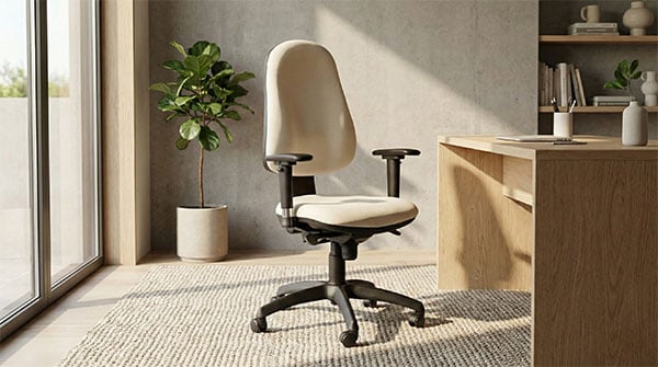 Scaun de birou Felix Syn, rotativ, textil, diverse culori