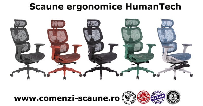 Scaune de birou HumanTech diverse culori