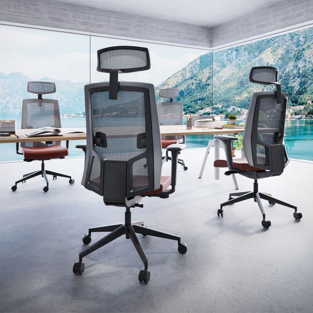 Scaune de birou Lapel PRO PDH la comandă fabricate în România interior 2