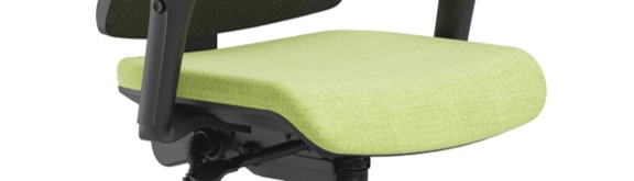 Scaun ergonomic confortabil și relaxant-PURE BLACK MESH-Translație șezut