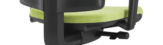Scaun ergonomic confortabil și relaxant-PURE BLACK T PDH-2