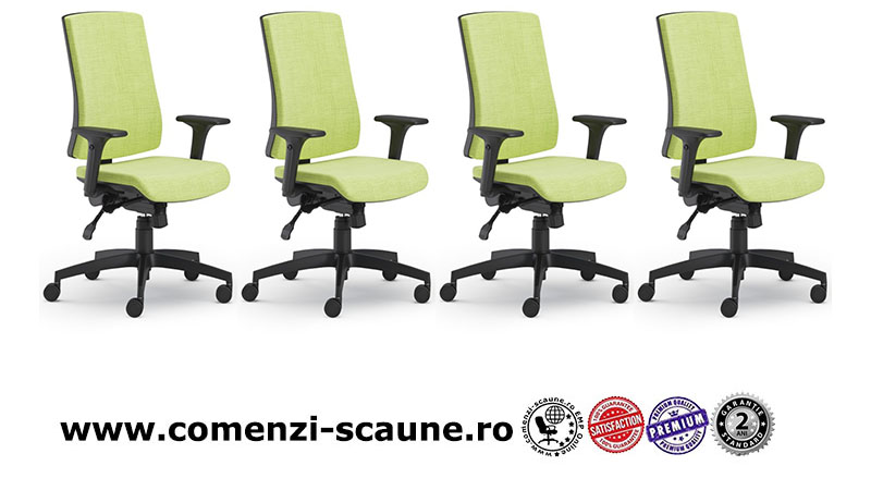 Scaune ergonomice confortabile si relaxante-PURE BLACK T