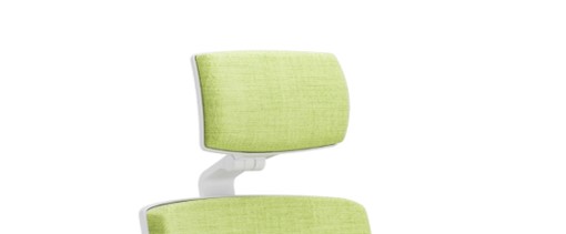 Scaun ergonomic confortabil si relaxant-PURE WHITE T PDH-tetieră