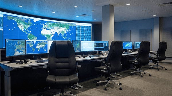 Scaune de birou Markus cu spătar extra-înalt pentru utilizare 24 de ore, CS 3