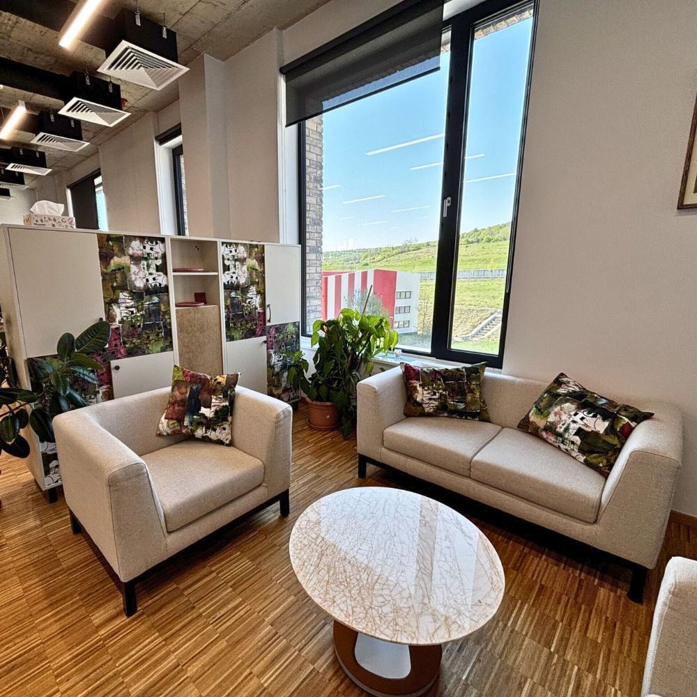 Fotoliu solid cu bază metalică Notre Dame Premium 1 Loc