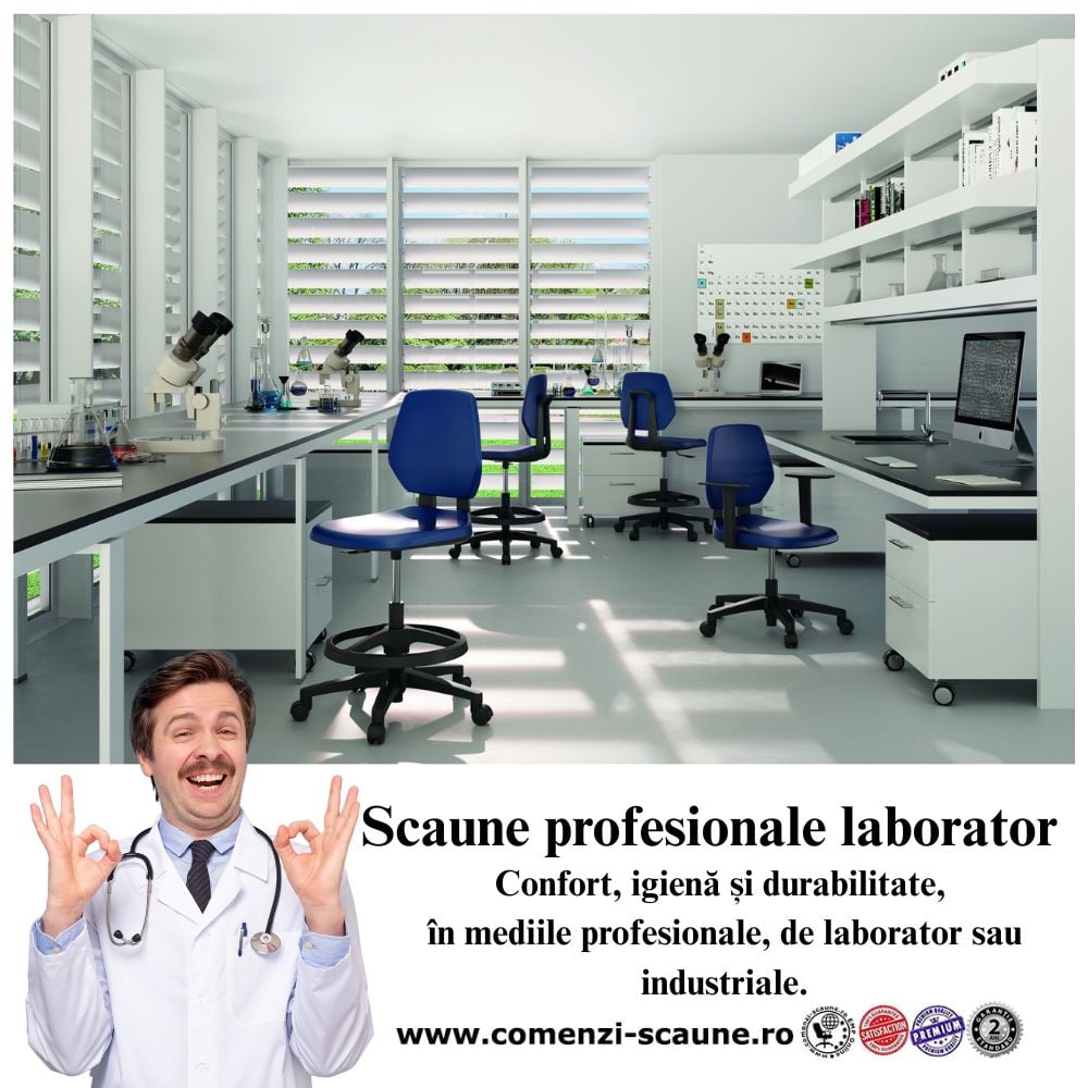 Scaune profesionale laborator, atelier, industriale, Alloy 1260 2 Laborator