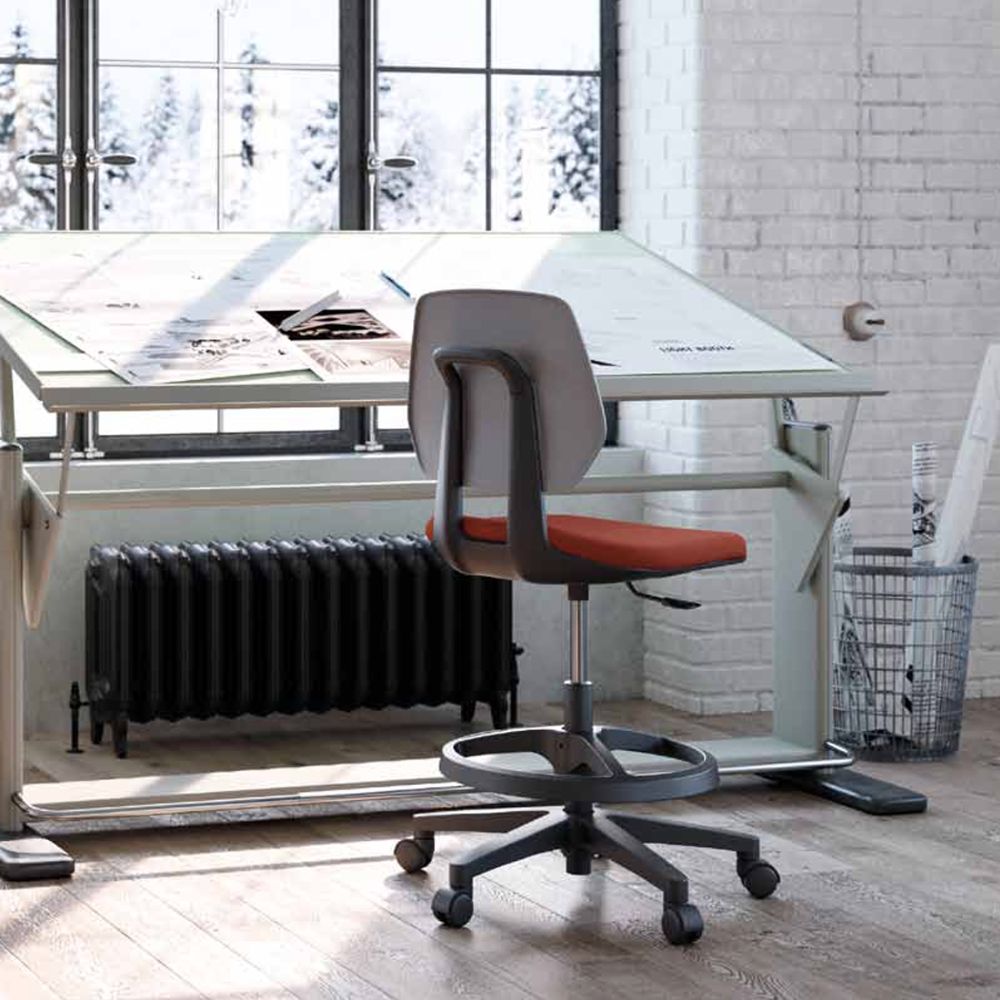Scaune profesionale laborator, atelier, industriale, Alloy 1260 5 interior