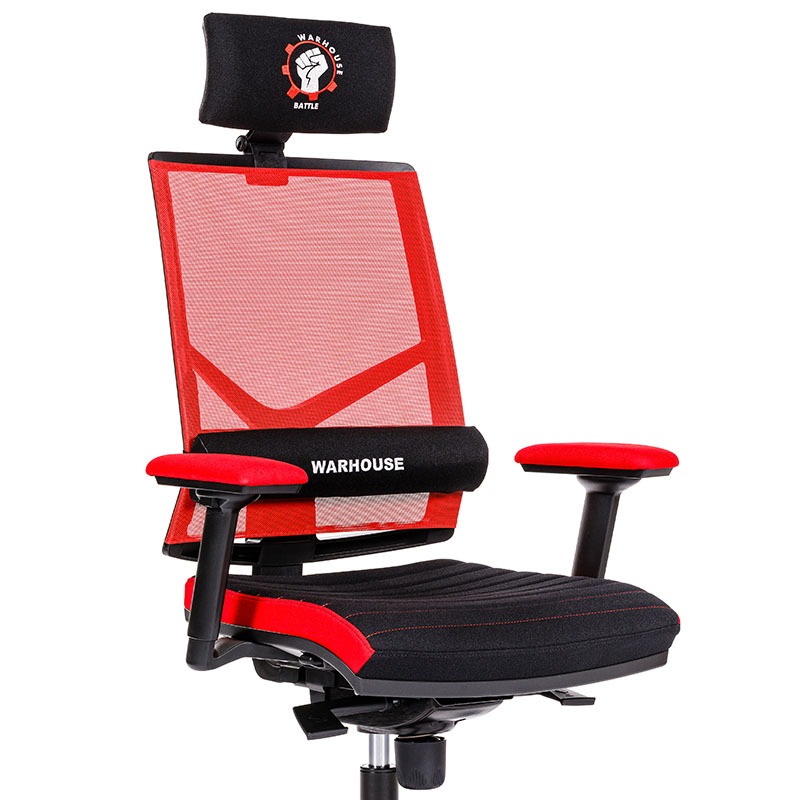 Scaune de gaming și birou confortabile design inovator-Battle Red-1