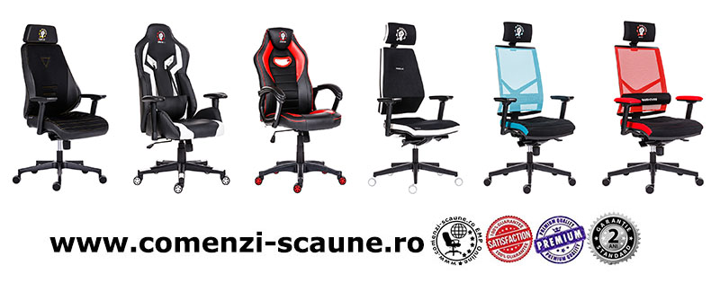 Scaune de gaming și birou gama WARHOUSE-6 color