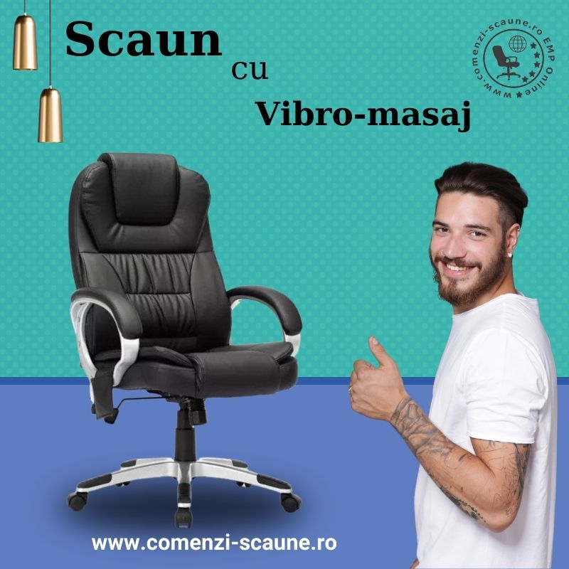 Scaune de birou cu 3 puncte de vibro-masaj Prezentare