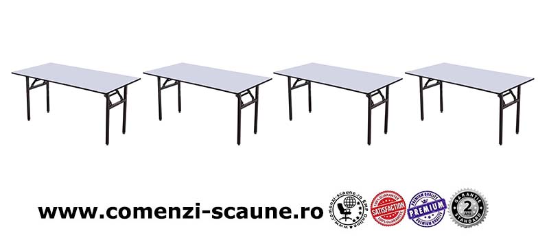 Masa dreptunghiulara pentru restaurant sau diverse evenimente-120 cm-1