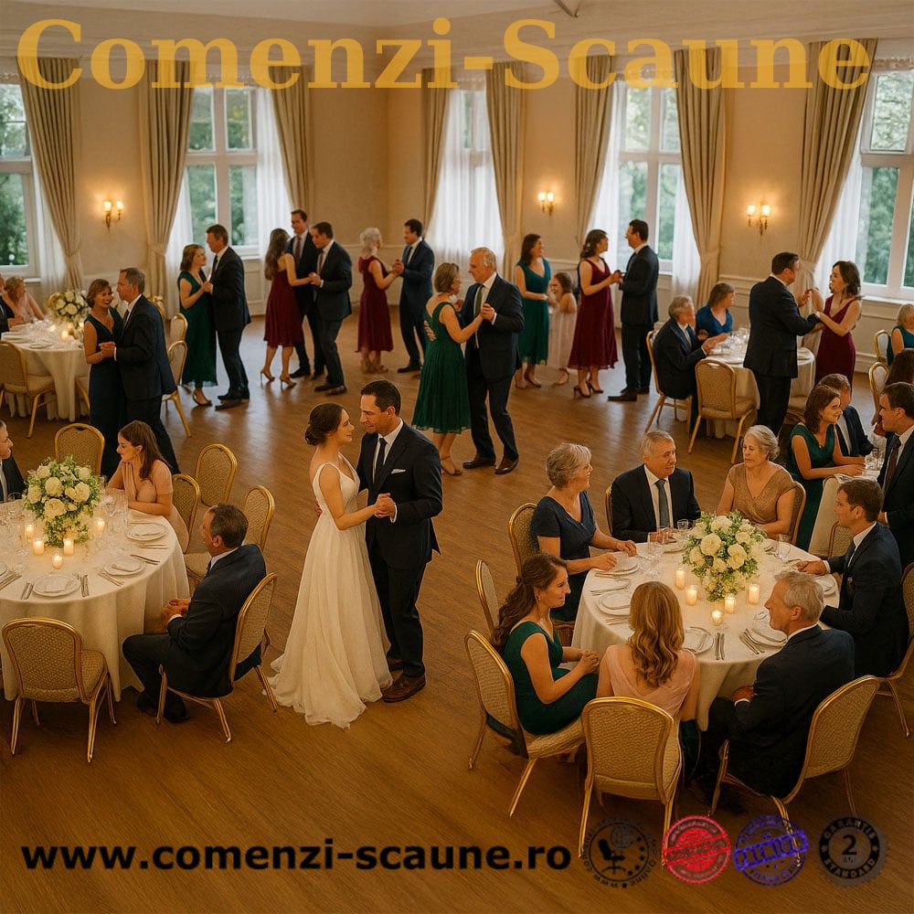 Scaune pentru conferință, diverse evenimente HORECA SM culoarea Crem