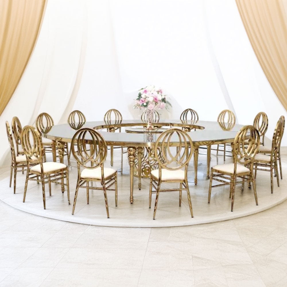 Scaune de lux tapițate, diverse culori, cadru crom auriu